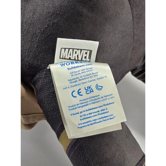 NWT Build-A-Bear Marvel Shuri Wakanda Black Panther Plush 18" - Picture 6 of 6